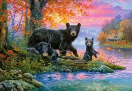 Puzzle 1000 elementów Rodzina niedźwiedzi