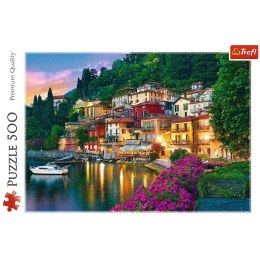Puzzle 500 elementów Jezioro Como, Włochy