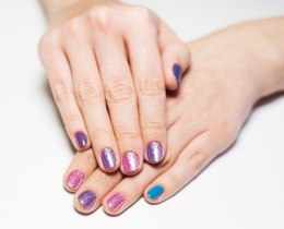 Zestaw Manicure Crazy Chic - Błyszczące paznokcie