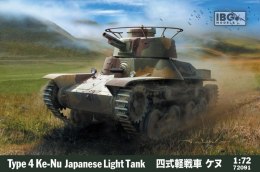 Model plastikowy Typ 4Ke-Nu japoński czołg lekki