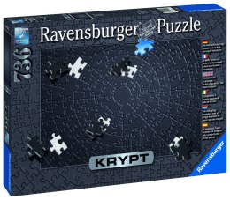 Puzzle 736 elementów Krypt Czarne