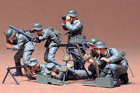 German Machine Gun Troops