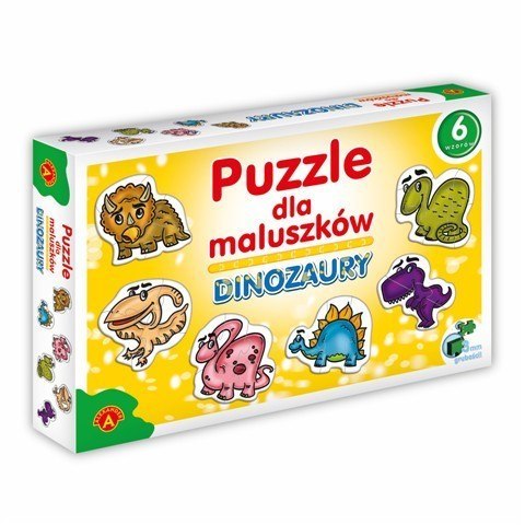 Puzzle dla Maluszków - Dinozaury 27 Elementów