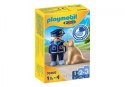 Figurki 1.2.3 70408 Policjant z psem