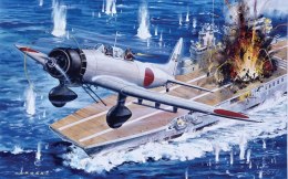 Model plastikowy Aichi D3A1 Val 1/72