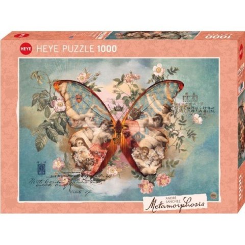 Puzzle 1000 elementów Metamorfozy, Skrzydła nr 1, Andre Sanchez