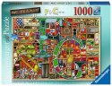 Puzzle 2D 1000 elementów Niesamowity alfabet F & G