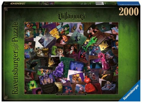 Puzzle 2D 2000 elementów Villainous. All Villains