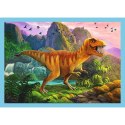 Puzzle 4w1 Wyjątkowe dinozaury