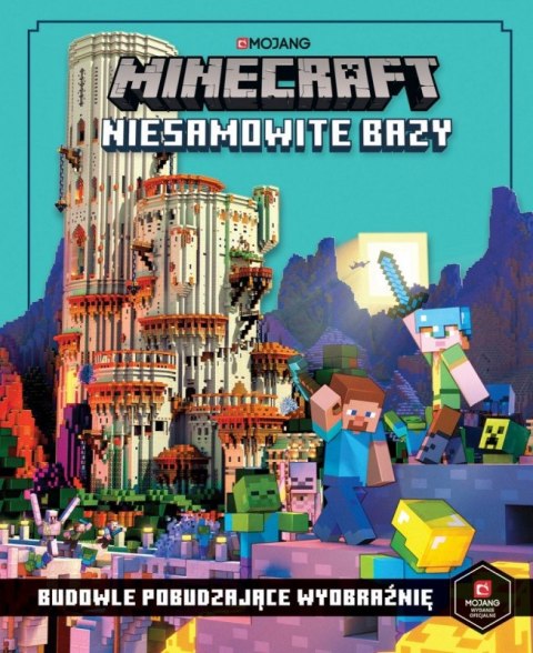 Książeczka Minecraft. Niesamowite bazy. Budowle pobudzające wyobraźnię