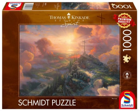 Puzzle Premium Quality 1000 elementów THOMAS KINKADE Święty Krzyż