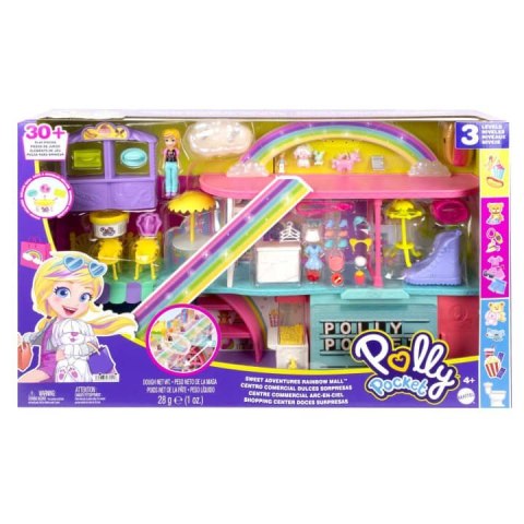 Zestaw figurek Polly Pocket Tęczowe Centrum Handlowe