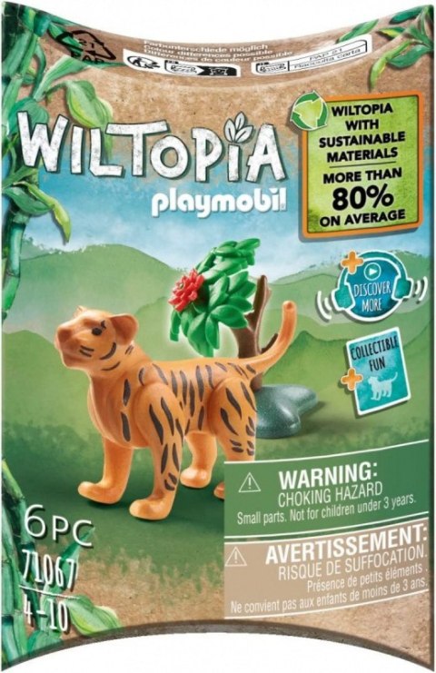 Zestaw figurek Wiltopia 71067 Mały tygrys