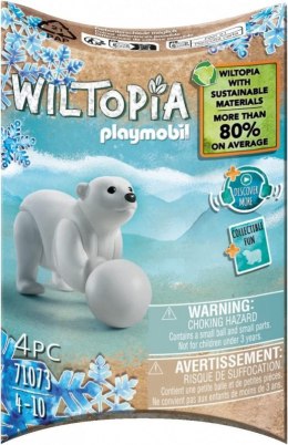 Zestaw figurek Wiltopia 71073 Mały niedźwiedź polarny