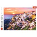 Puzzle 1000 elementów Zachód słońca nad Santorini