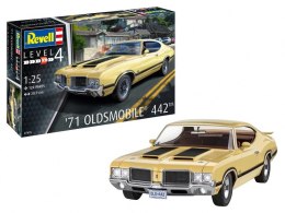 Model do sklejania 71 Oldsmobile 442 Coupe 1/25