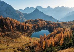 Puzzle 1000 elementów Kolekcja talentów: Lago Bordaglia - Friuli Venezia Giulia