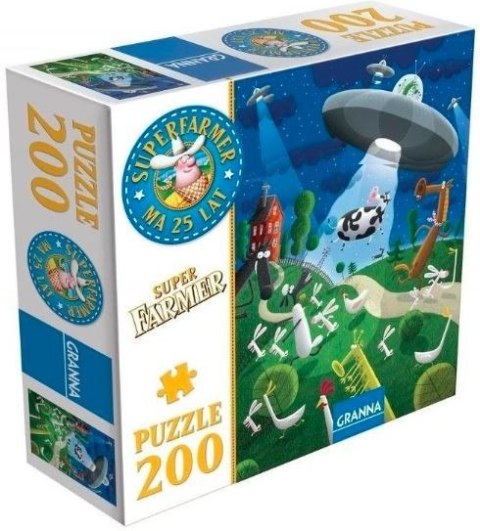 Puzzle 200 elementów Superfarmer