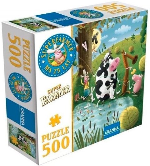 Puzzle 500 elementów Superfarmer