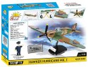 Klocki Historical Collection WWII Hawker Hurrican MK.I