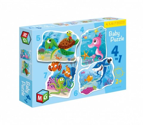 Puzzle Baby 4w1 Pod Wodą