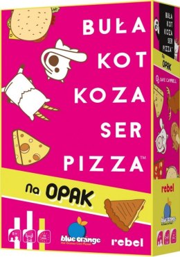 Gra Buła Kot Koza Ser Pizza - Na opak