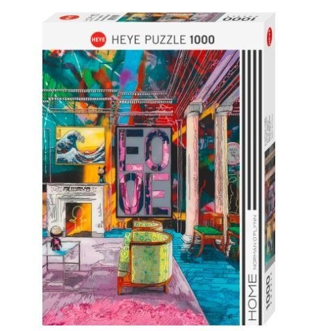 Puzzle 1000 elementów Pokój z falą