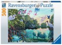 Puzzle 500 elementów Morskie zwierzęta i ptaki