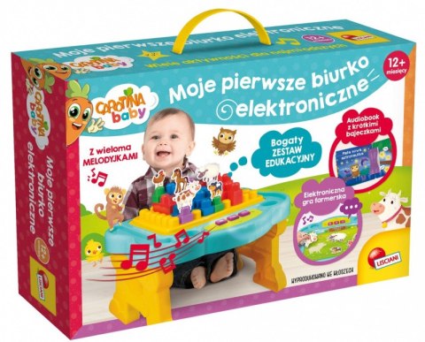 Zestaw edukacyjny Carotina Baby - Moje pierwsze biurko elektroniczne