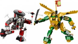 Klocki Ninjago 71781 Starcie Lloyda z Mechem EVO