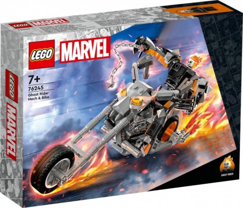 Klocki Super Heroes 76245 Upiorny Jeździec - mech i motor