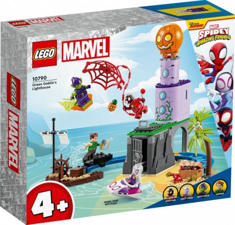 Klocki Super Heroes 10790 Drużyna Spider-Mana w latarni Zielonego Goblina