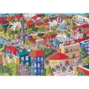 Puzzle 1000 elementów UFT Eye-Spy Sneaky Peekers Paryż Francja