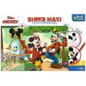 Puzzle 24 elementy SUPER MAXI Wesoły Domek i przyjaciele, Mickey