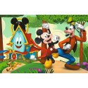 Puzzle 24 elementy SUPER MAXI Wesoły Domek i przyjaciele, Mickey