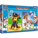 Układanka Baby MAXI 2x10 elementów elementów Drużyna Paw Patrol