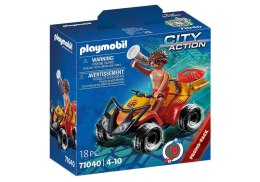 Zestaw z figurką City Action 71 040 Quad ratownika