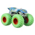 Pojazd Monster Trucks 1:64 świecący w ciemności mix