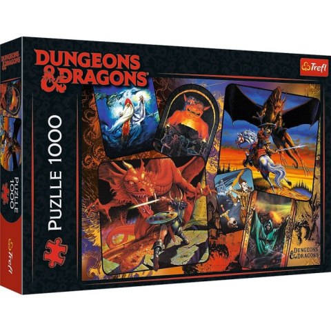 Puzzle 1000 elementów Początki Dungeons Dragons