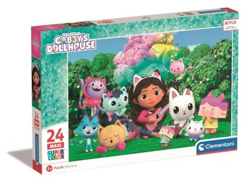 Puzzle 24 elementy Maxi Koci Domek Gabi