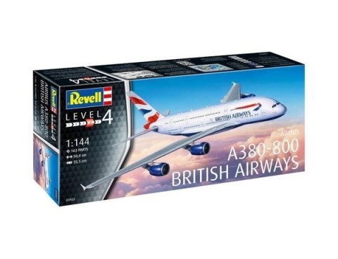 Model plastikowy A-380-800 British Airways