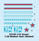Model plastikowy T-28 radziecki czołg średni (welded)
