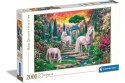 Puzzle 2000 elementów kolekcja High Quality - Klasyczne ogrodowe jednorożce