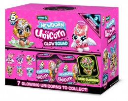 Figurki UNICORN SQUAD Jednorożec świecący w ciemności karton 48 sztuk