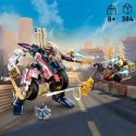 Klocki Ninjago 71792 Mech Sory zmieniający się w motocykl wyścigowy