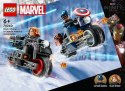 Klocki Super Heroes 76260 Marvel Motocykle Czarnej Wdowy i Kapitana Ameryki