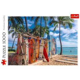 Puzzle 1000 elementów Plaża Waikiki Hawaje