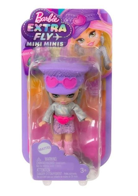 Lalka BARBIE Extra Mini Minis hippie