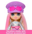 Lalka BARBIE Extra Mini Minis hippie