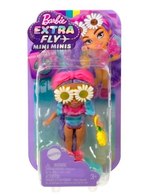 Lalka BARBIE Extra Mini Minis plaża